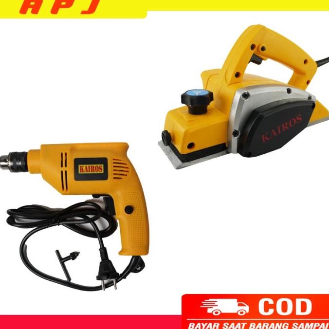 AH411 DISKON TERBESAR PAKET TUKANG KAYU Mesin PLANER KAIROS TERKINI KA