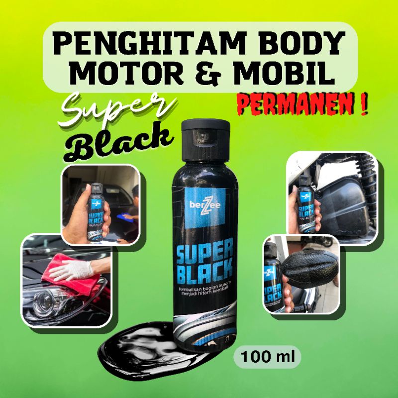 Penghitam body motor / penghitam permanen penghitam dasboard mobil penghitam body