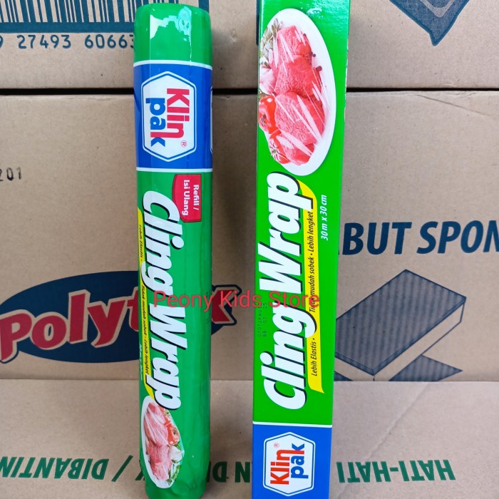 cling wrap klin pak box dan Refill/klinpak wrapping pembungkus makanan