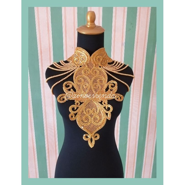 Bordir coker mutiara/bordir murah