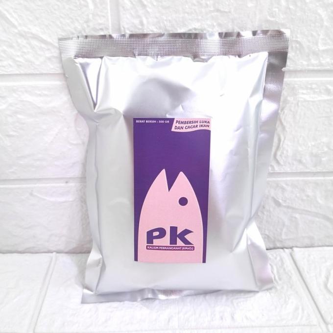 HEMAT kalium permanganat kalium permanganate PK obat cacar ikan 500 gram