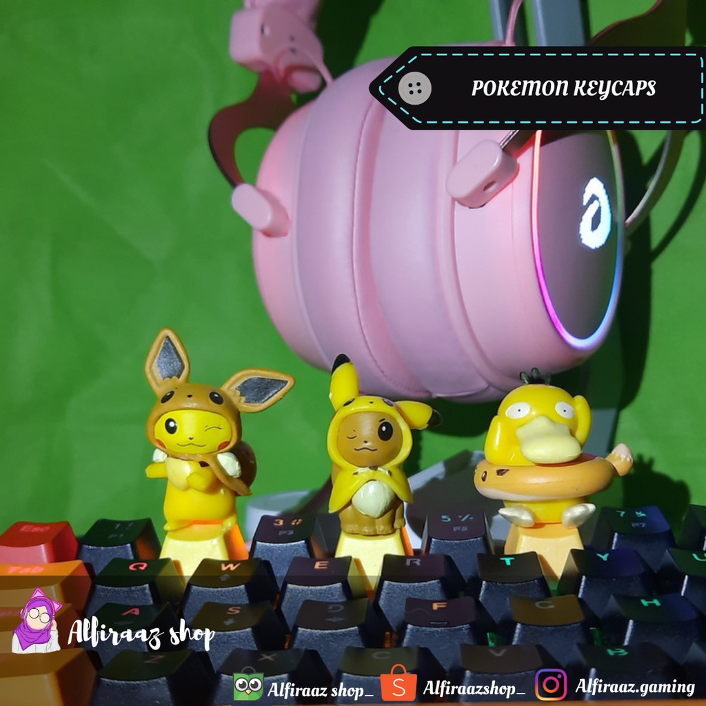 ARTISAN KEYCAPS POKEMON