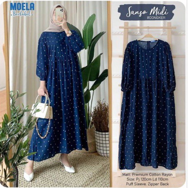 SANSO MIDI DRESS