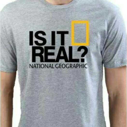 Kaos Tshirt Baju Combed 30S Distro NatGeo National Geographic