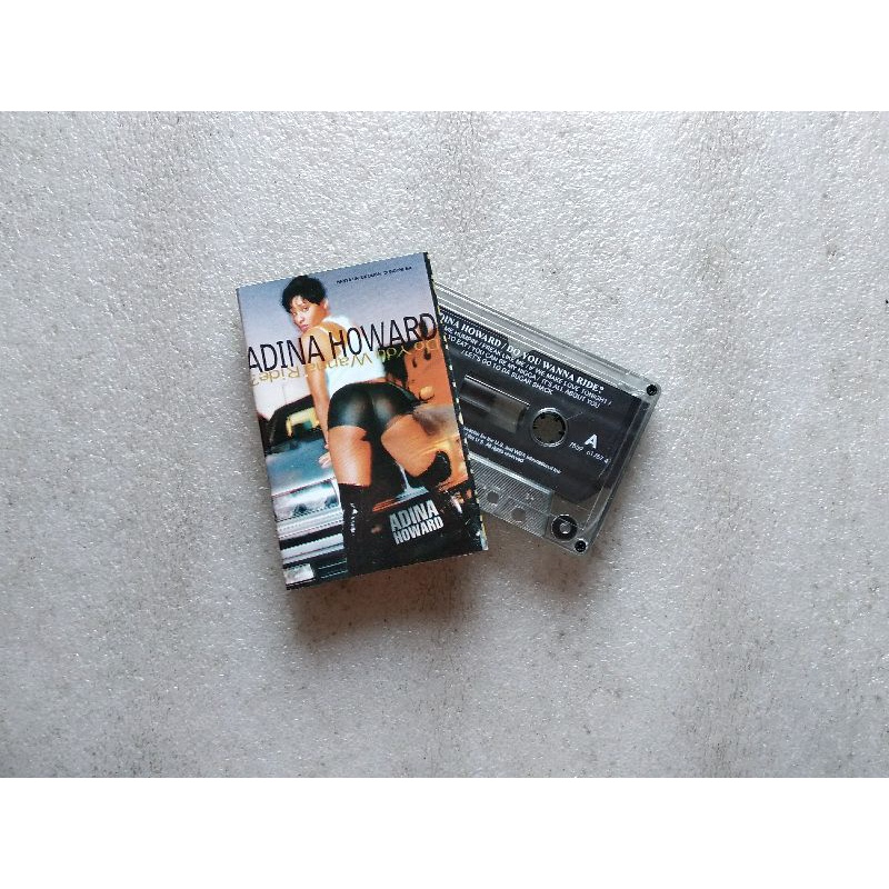 kaset pita barat hip hop soul ADINA HOWARD do you wanna ride