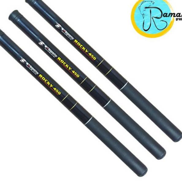 New Joran Tegek Ruas Pendek Rocky Medium Fiber .