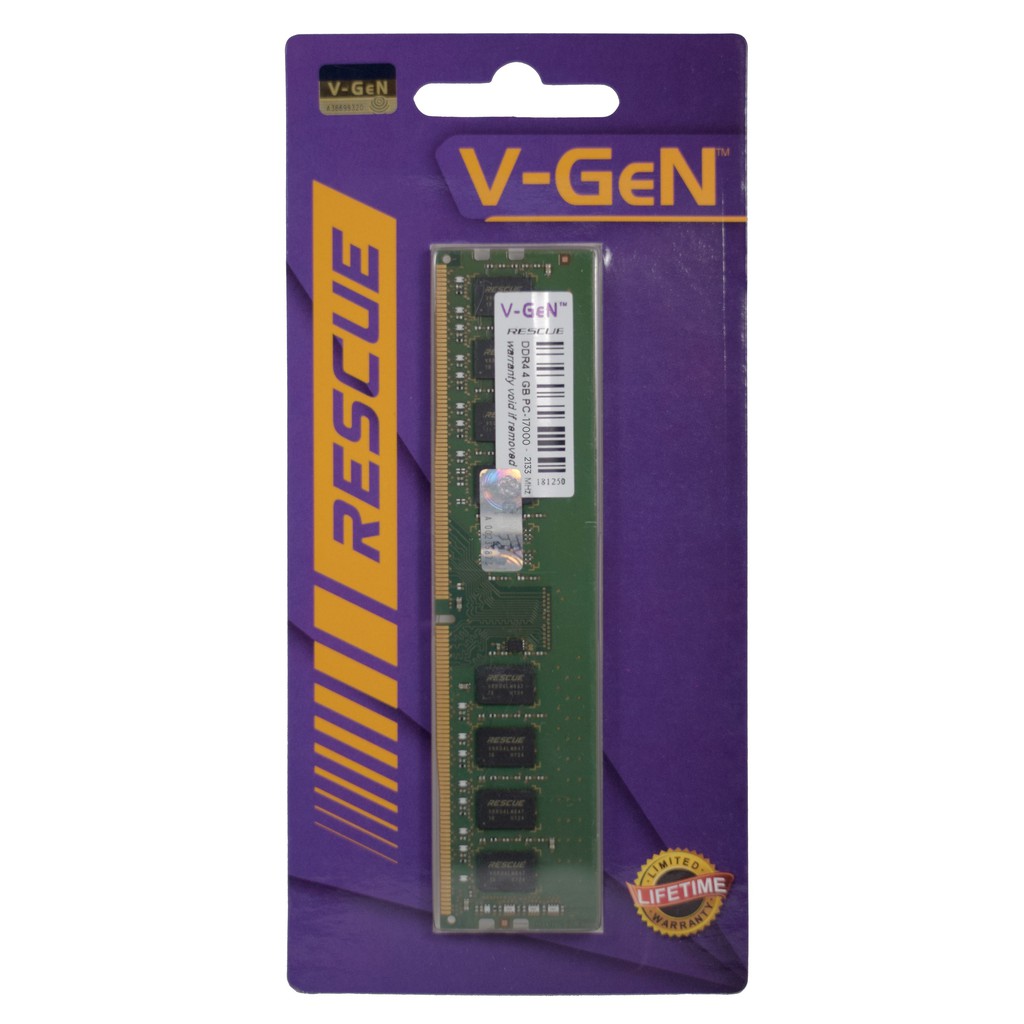 DDR4 4GB 17000/2133MHz LONGDIMM V-GeN RESCUE