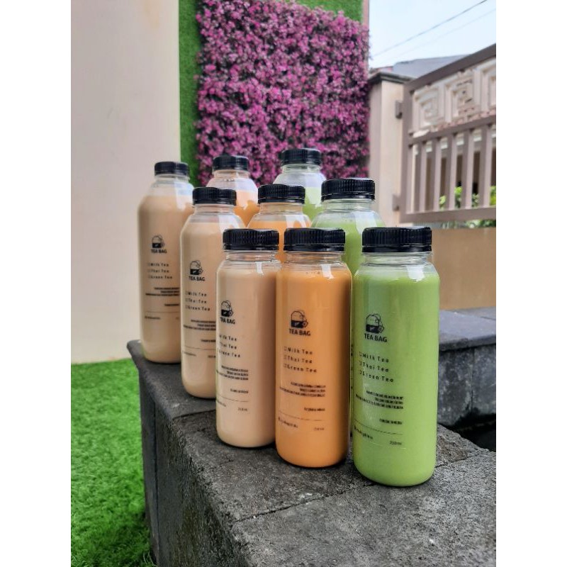 

A TEA BAG DRINKS MILK TEA - HAZELNUT MILK TEA - THAI TEA - GREEN TEA 250 ml 500 ml 1000 ml