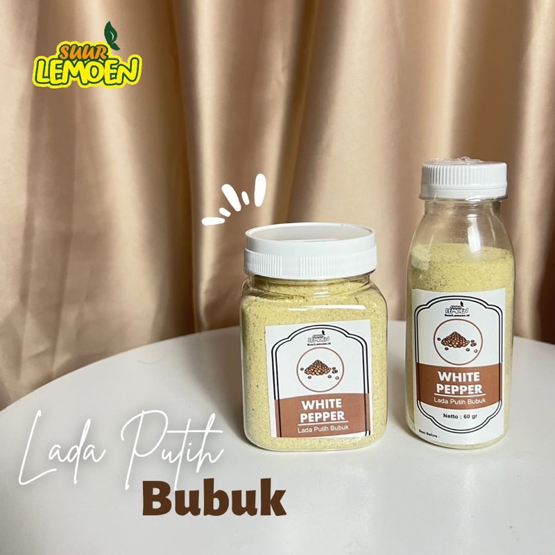 Lada Putih Bubuk White Pepper Powder