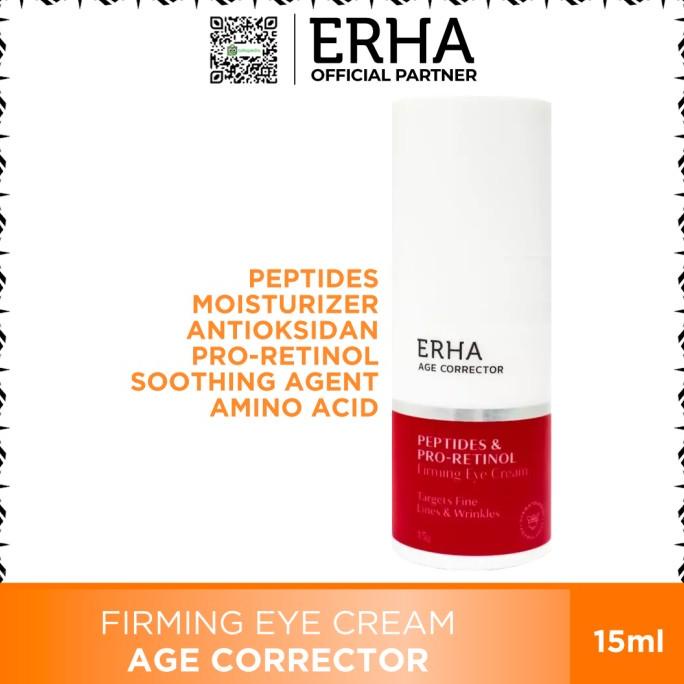 ERHA PEPTIDES AND PRO RETINOL FIRMING EYE CREAM KRIM MATA KERUTAN
