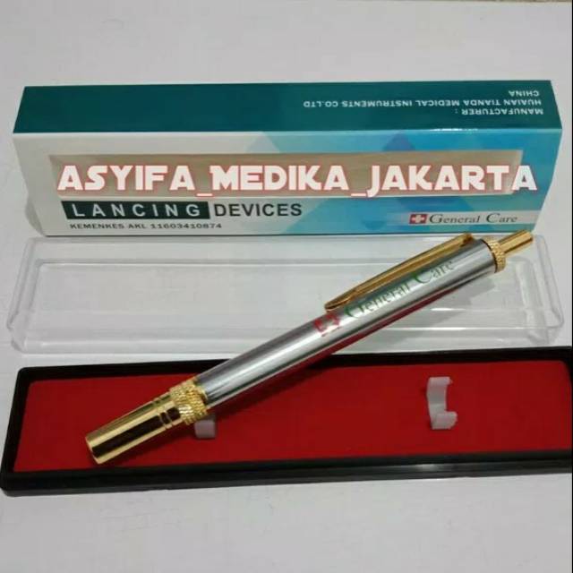 

Pen lancing device stenlis
