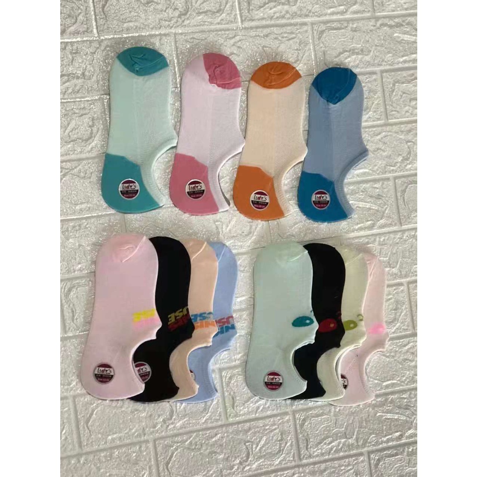 Hidden Sock Dewasa / Kaos Kaki Invisible Cowok Cewek