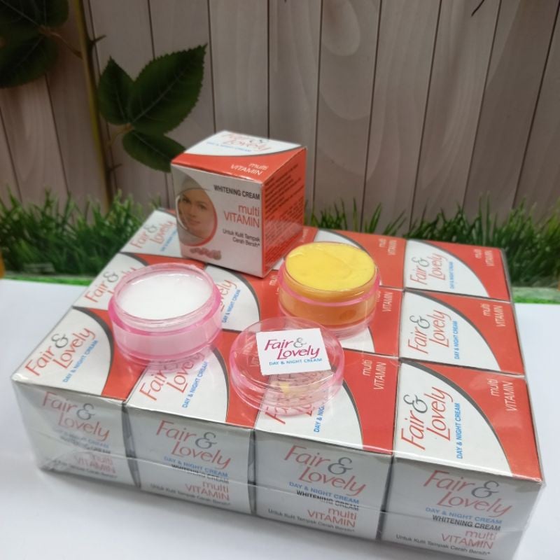 Satuan Cream Fair and Lovely susun siang malam - Multivitamin