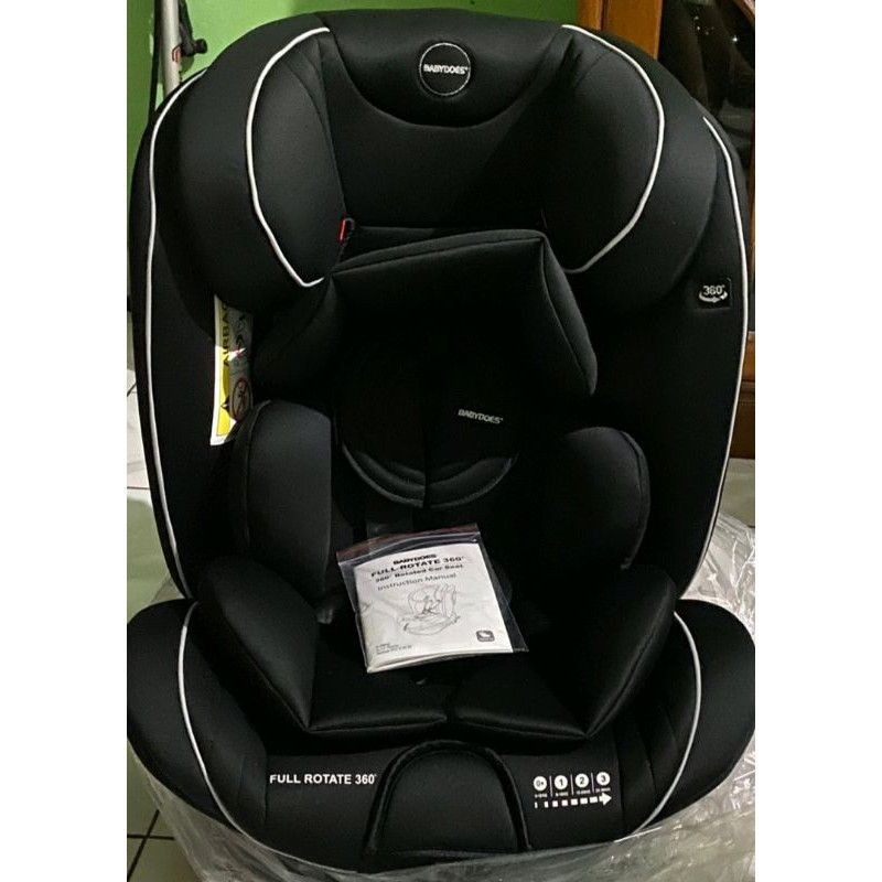 Makassar - Carseat Babydoes Isofix Full Rotate 360 Derajat CH 8735 ( New Model ) / Transporter 8738 SN ( 360˚ Rotated ) ISOFIX Kursi Mobil Bayi