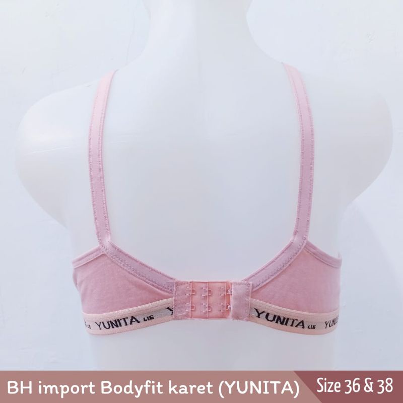 BRA/BH SPORT PAKAIAN DALAM WANITA TANPA KAWAT BODYFIT LIST KARET | BISA COD