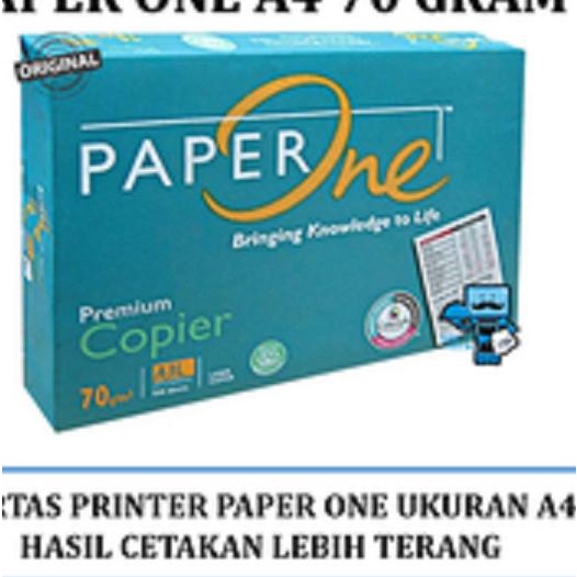 

☛ KERTAS HVS A4 70 PAPER ONE ▲
