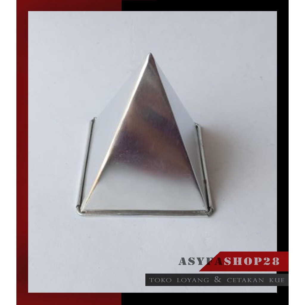 Cetakan Tumpeng/Tumpeng Piramida Mini Alumunium
