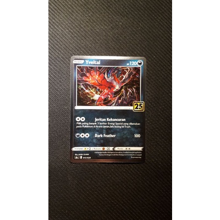 Pokemon TCG Indonesia - Yveltal [25th Anniversary]