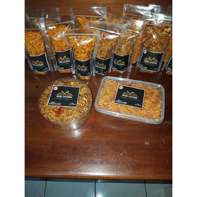 

Kentang Mustofa dan Tempe Kering