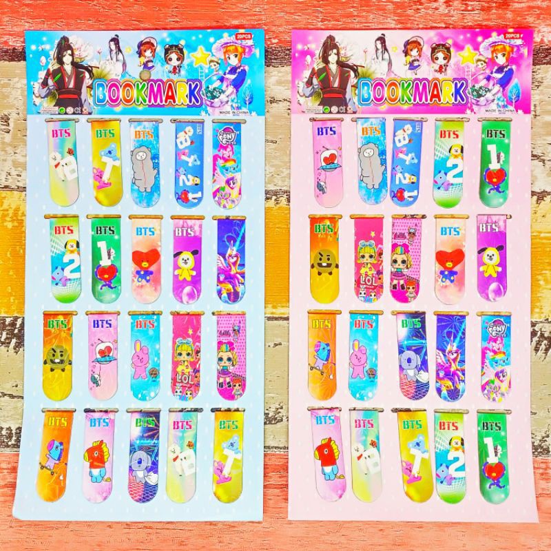 

ASEMKAJKT - PEMBATAS BUKU MAGNET / BOOKMARK MAGNET / PEMBATAS BUKU MOTIF / BOOKMARK MONTANA