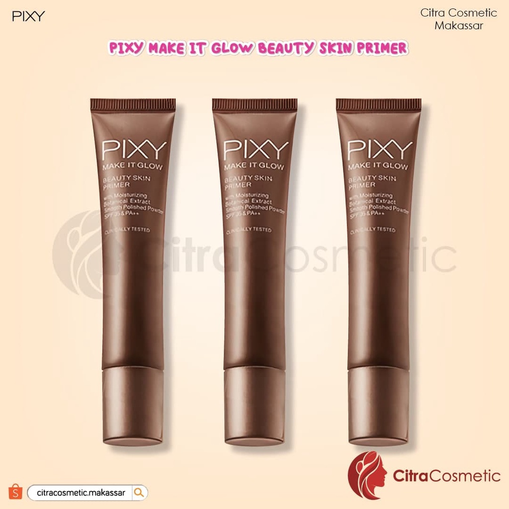 Pixy Make It Glow Beauty Skin Primer 101 Beige