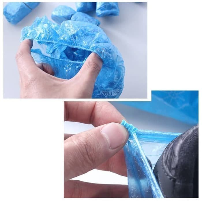 Sarung Sepatu 1x pakai Pelindung Sepatu Shoes Cover Unisex Serbaguna