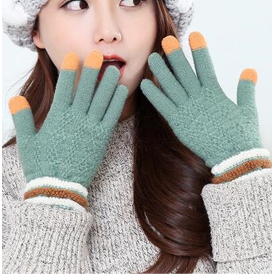 KN-23 sarung tangan musim dingin winter gloves rajut knit touch screen