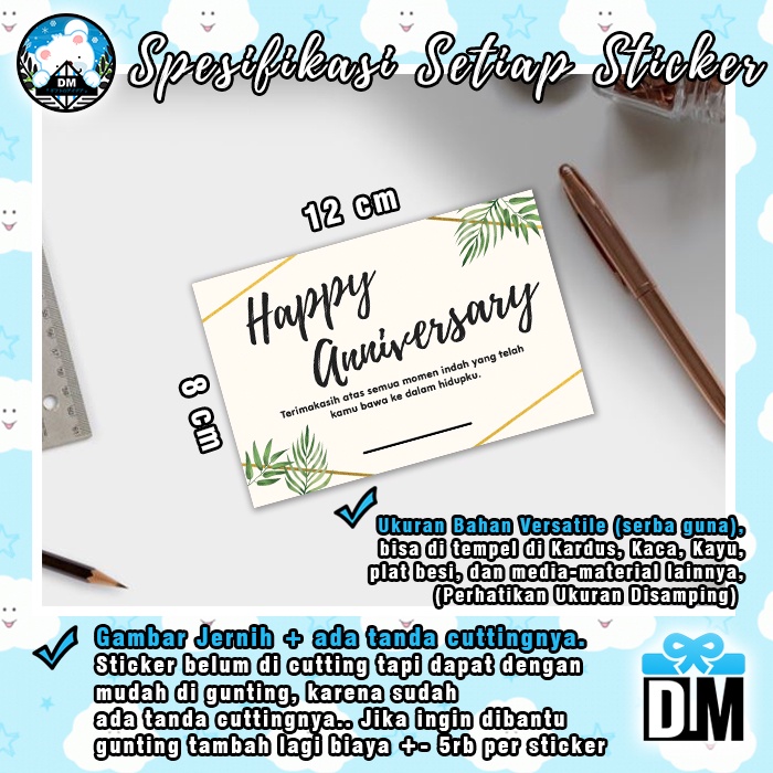 

Sticker Stiker Ucapan Ultah Birthday Graduation Anniversary Ayah Ibu Tahun Baru Guru dll 1-30