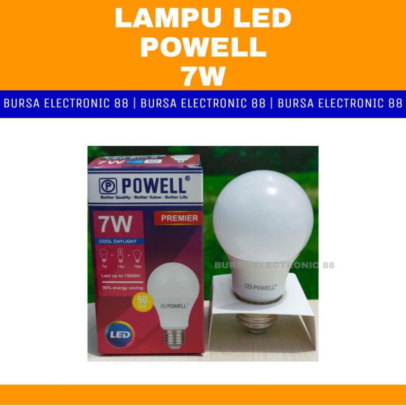 Jual Lampu Led Powell 7w 3000k 6500k Shopee Indonesia