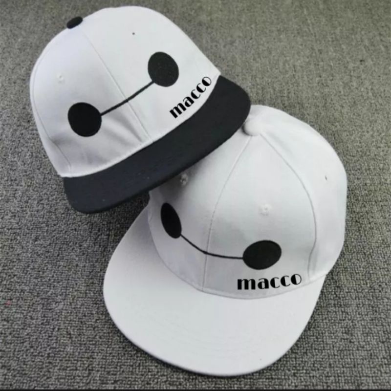 Topi Snapback Anak Laki Laki Perempuan Model Hiphop Snapback Bighero Baymax Kualitas Impor Premium