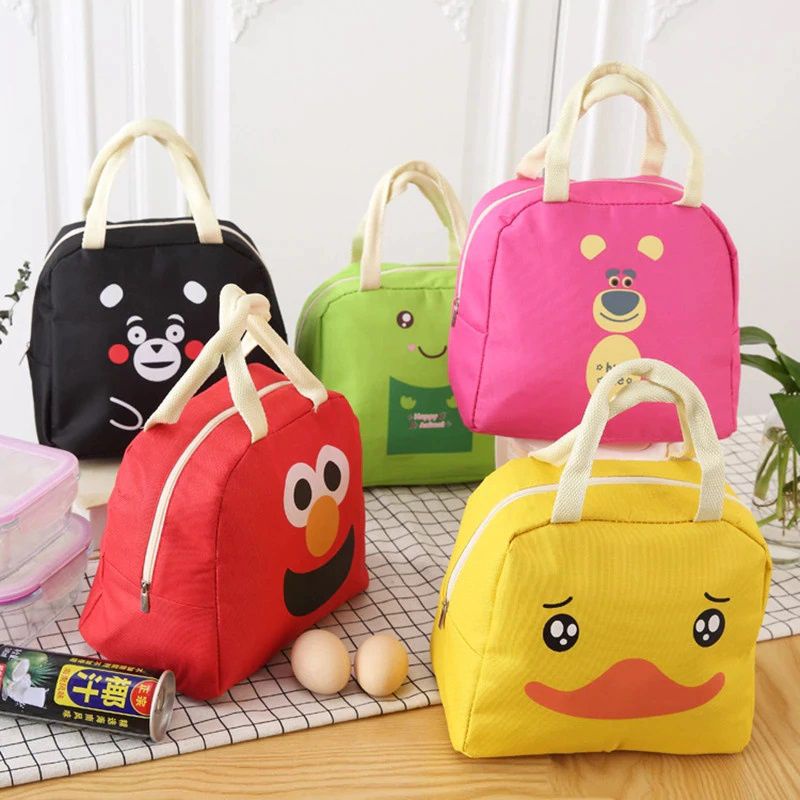 Tas Bekal Kecil Motif Lucu / Tas Bekal Makan Anak