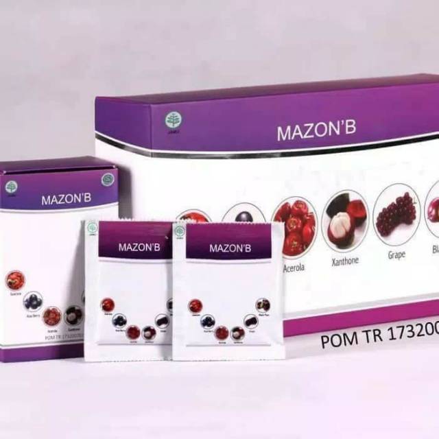 Mazon B Amazon Berries Herbal isi 30sachet