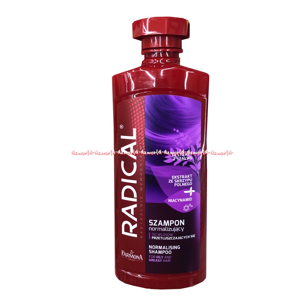 Radical Szampon Normalising dan Anti Dandruff Shampoo 400 ml