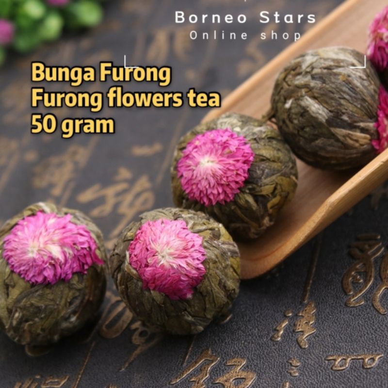 

Furong Huacha/Tea Bunga Mekar Furong 50 g
