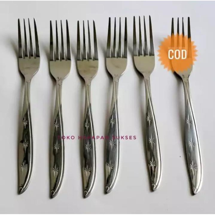 [SENDOK STAINLESS] SENDOK STAINLESS MURAH 1 LUSIN SENDOK GARPU STAINLESS