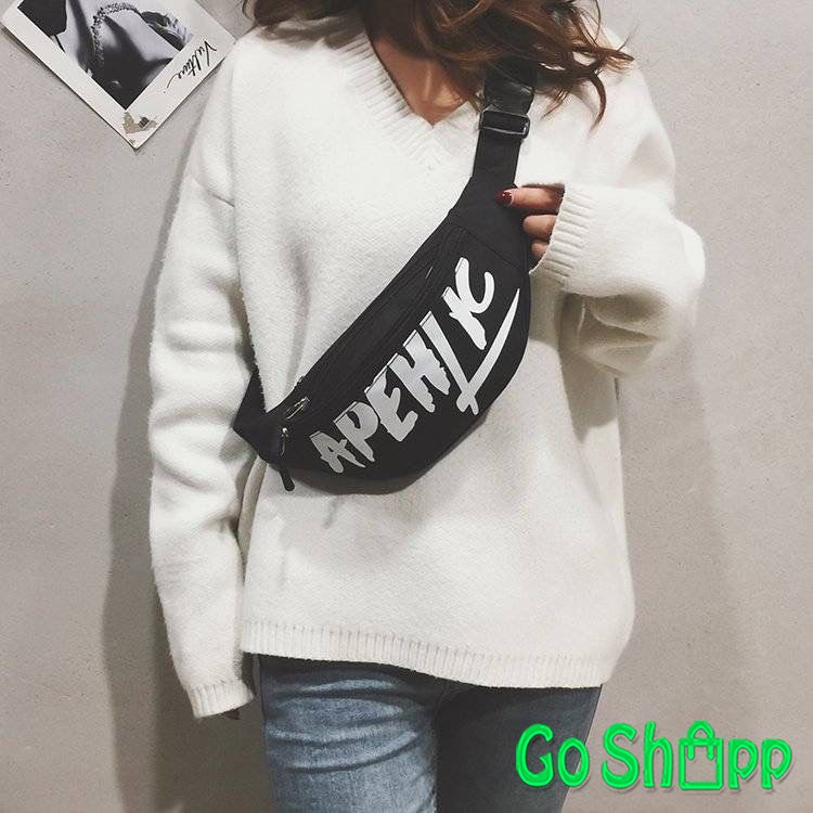 Waistbag Import Apehlic High Quality - Tas Waistbag Unisex - Tas Pinggang Import Termurah [WB06]