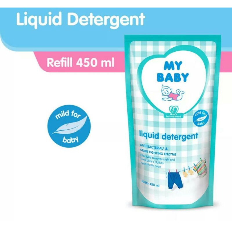 MY BABY Liquid Detergent Refill - 450ml