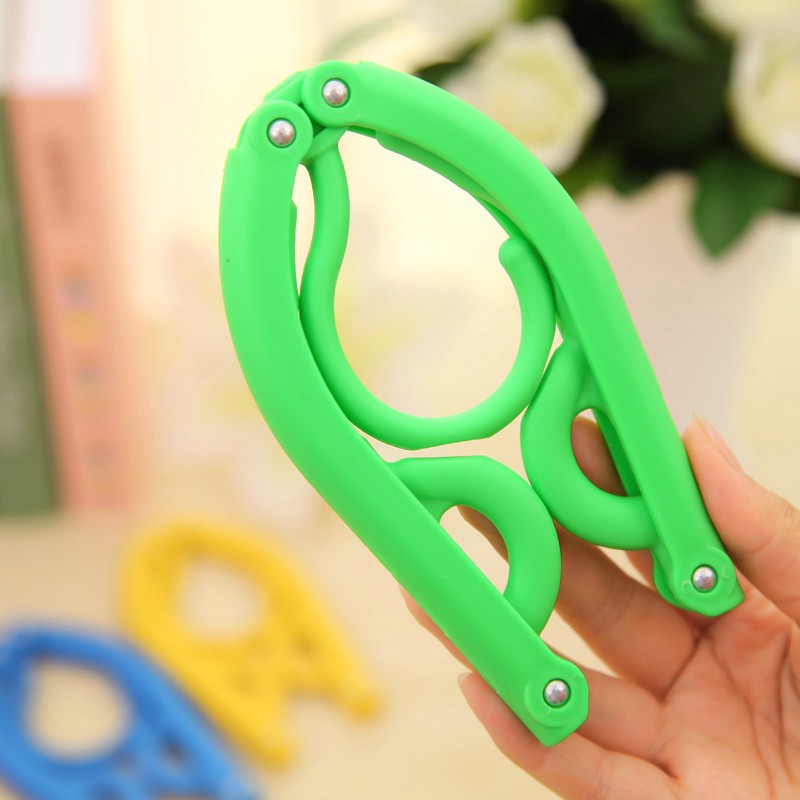 Hanger Lipat Portable Gantungan Lipat Jemuran Baju Travel Foldable PP(b26k)