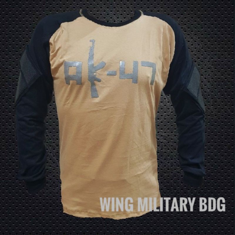 Kaos panjang tactical premium