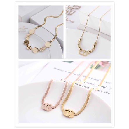 Kalung Titanium Terbaru Perhiasan Fashion 0096,103,884