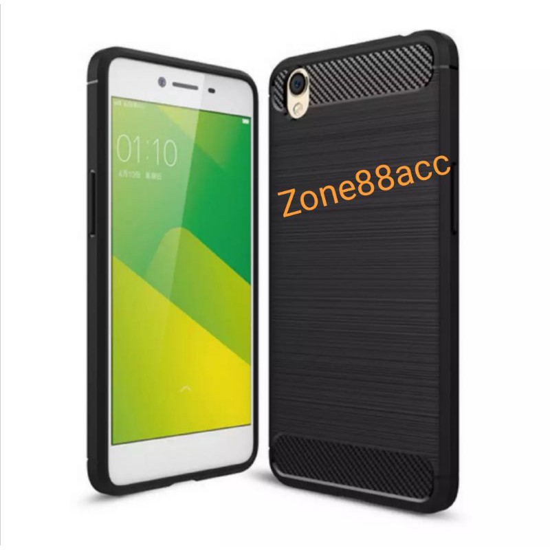 Silicon Case OPPO A37 A37F Neo 9 Softcase iPAKY Carbon Casing Cover TPU