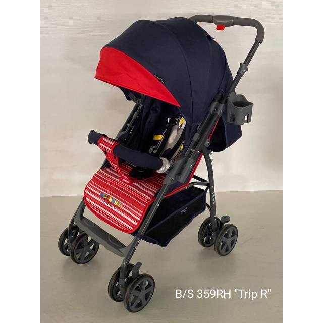 Makassar PROMO - Stroller/ Kereta Bayi Pliko Creative 359 Trip R Drongan 2 Arah | Kereta Dorong Bayi