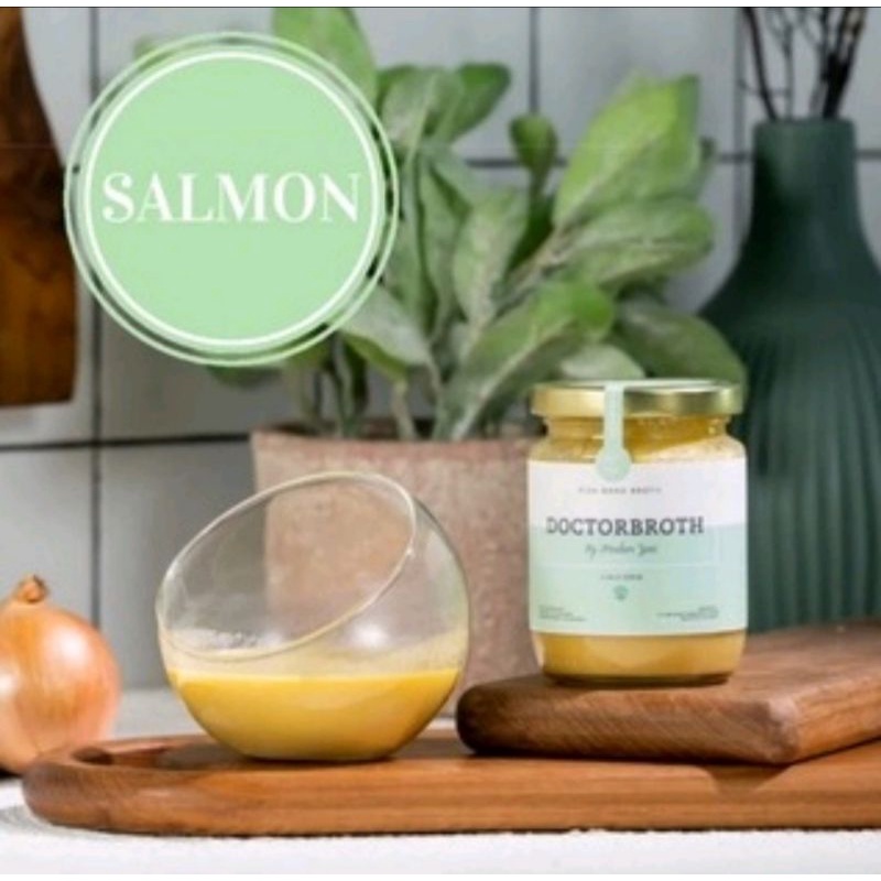 

Ready, Bone Broth Doctor Broth by Madam Yeni, Fish Salmon