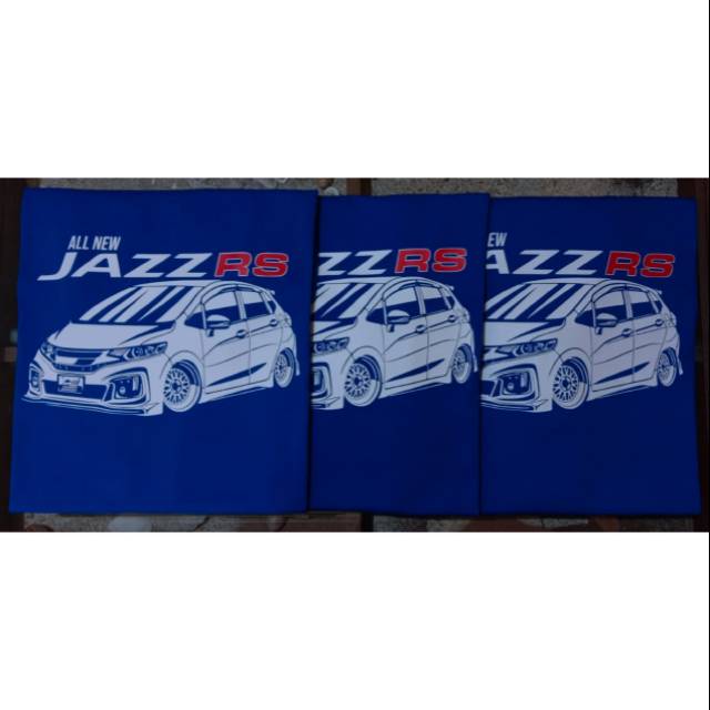 Kaos Mobil Honda Jazz RS