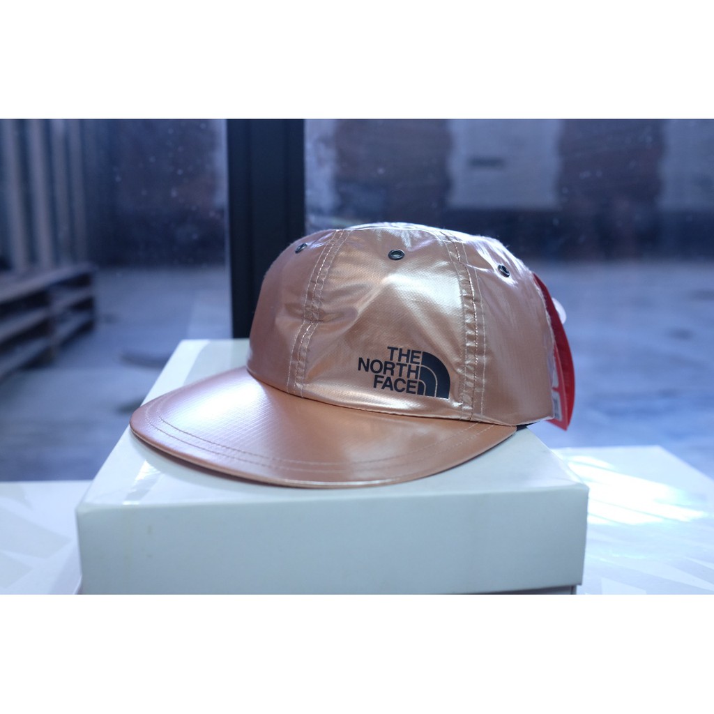 Supreme The North Face Metallic 6-Panel Rose Gold