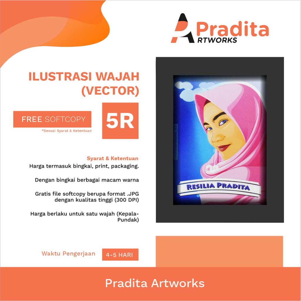 

Kado Spesial | Vector Art (Figura 5R) | Ilustrasi vector + Frame