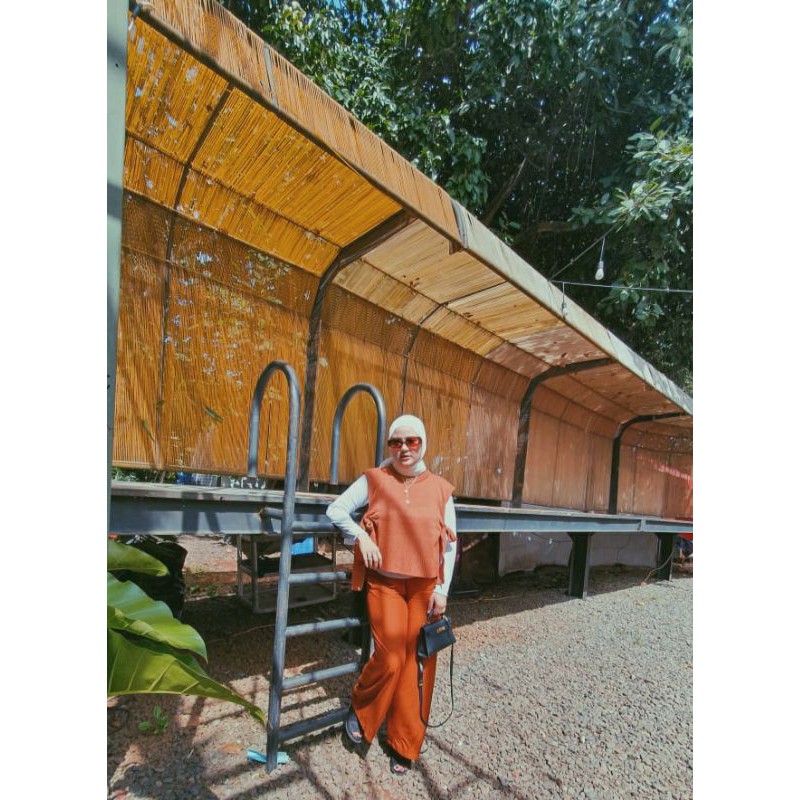 ONES SET VEST TALI + CELANA HW RAYON ADEM