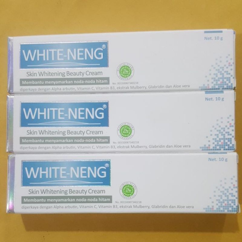 WHITE-NENG/Cream pencerah wajah dan penghilang bekas flek hitam