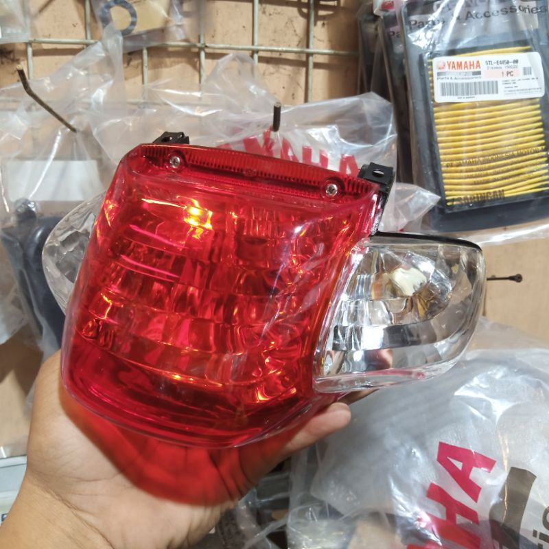 Jual Stoplamp Yamaha Nouvo Lele Hma Transparan Lampu Belakang Nouvo