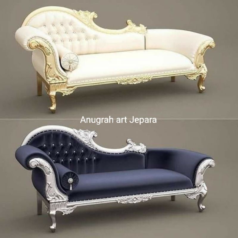 sofa klasik sofa ukir sofa hias cantik Ukir gold